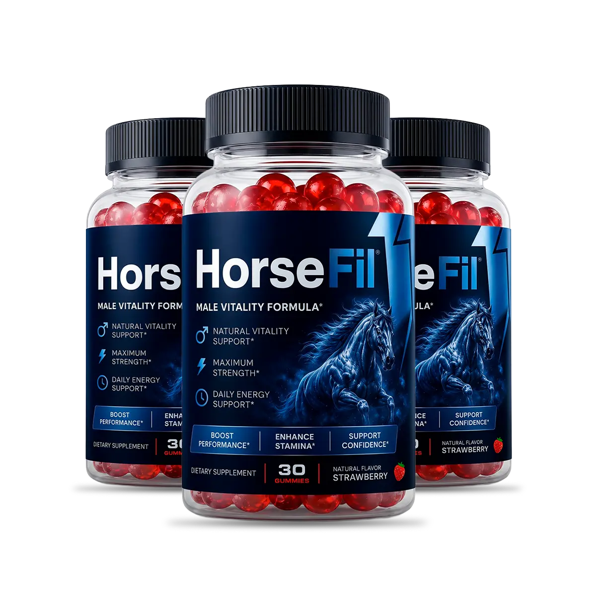 HorseFil Male Vitality Gummies – natural energy and stamina support